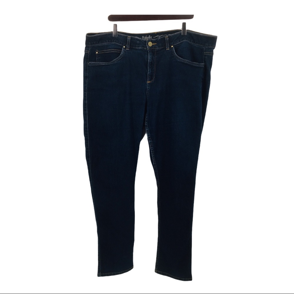 RAFAELLA  Dark Wash Weekend SlimmingJeans Plus 20W